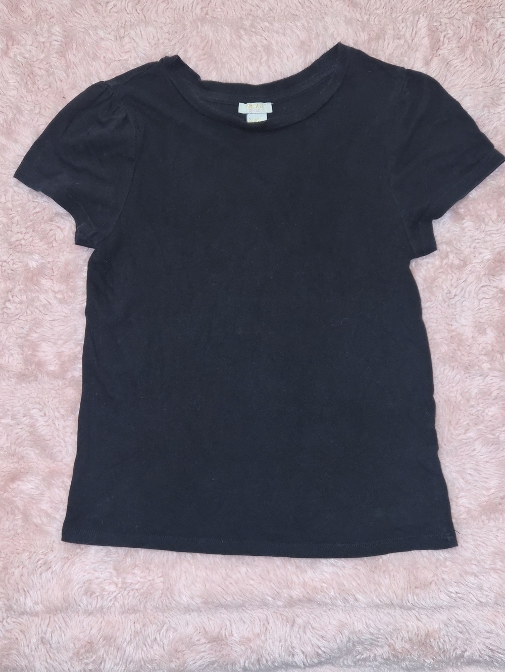 Forever 21 Little Girls' Black Short Sleeve Tee
